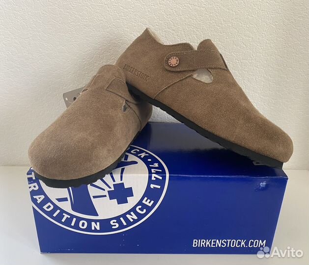 Меховые тапочки Birkenstock