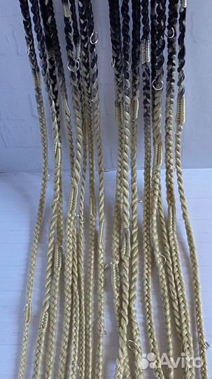 Афрорезинка / резинка с афрокосами