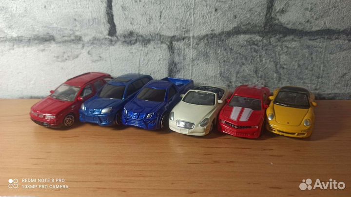 Машинки 1/64, самолёт, троллейбус, автобус