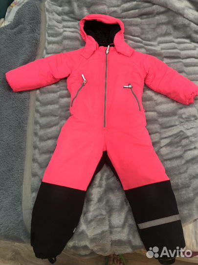 Зимний комбинезон для девочки 122