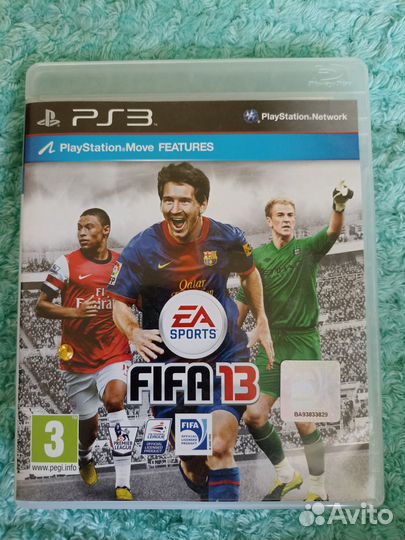 Диски на ps3 fifa 13