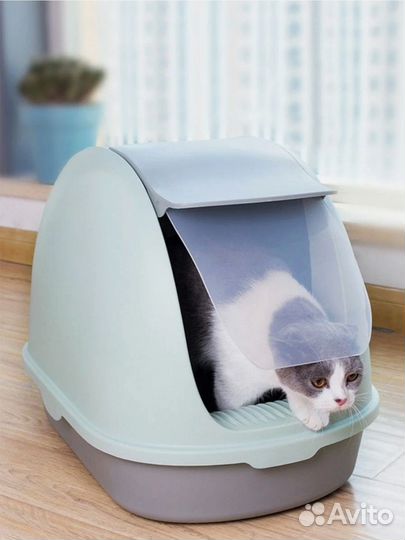 Туалет домик для кошек