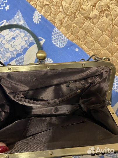 Сумка женская зеленая