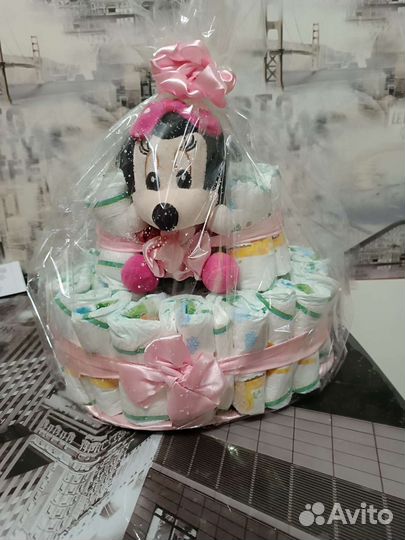 Торт из памперсов