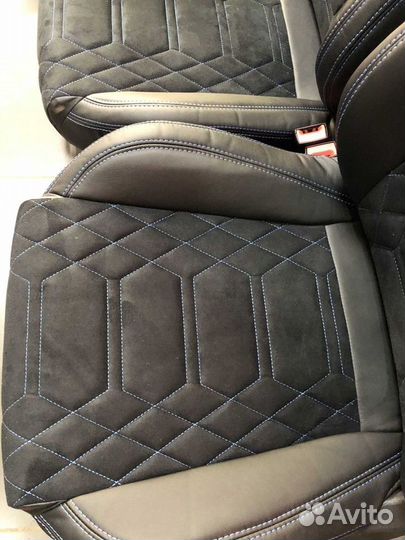 Авточехлы на Skoda Rapid Sport с установкой