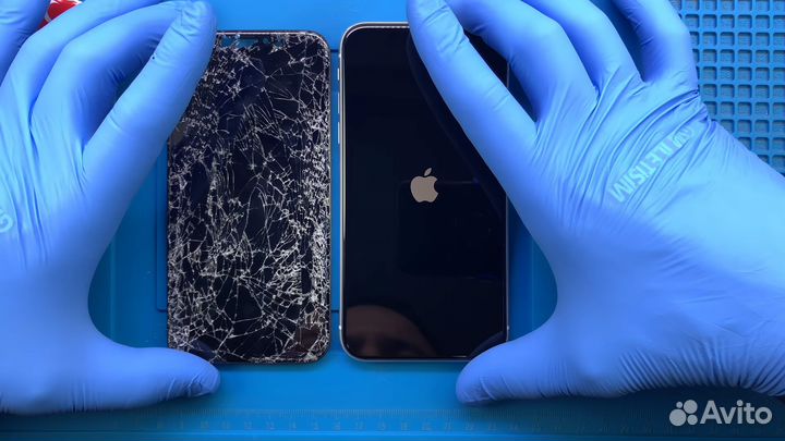 Переклейка стекла iPhone