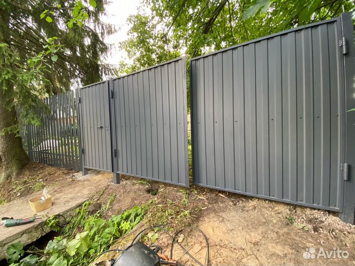 Ворота и заборы под ключ