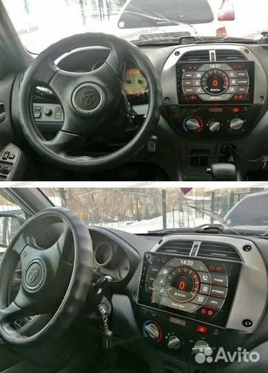 Магнитола Toyota RAV4 XA20 Дорест 2000-03г 3/32GB