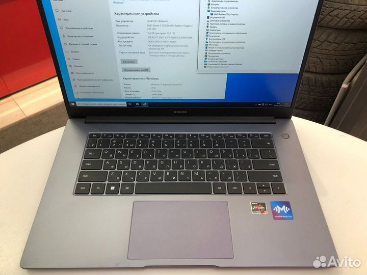 Ноутбук, Honor MagicBook 15 BMH-WFQ9HN