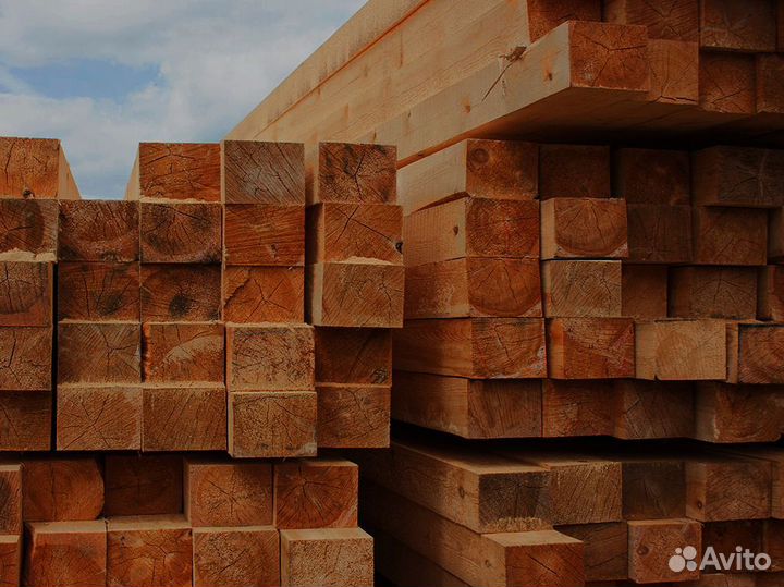 Экологически чистый брус из лиственницы