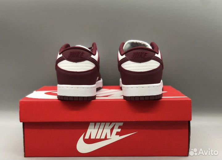 Nike Dunk Low Bordeaux/Team Red Кроссовки