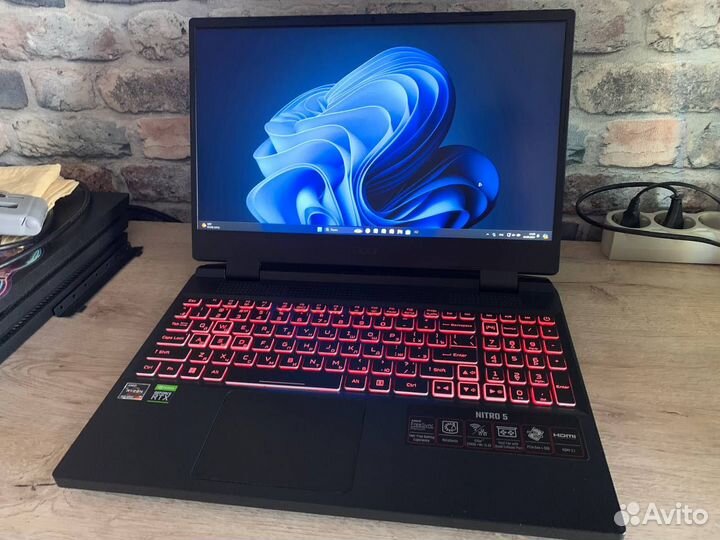 Игровой ноутбук acer nitro 5 an515-46