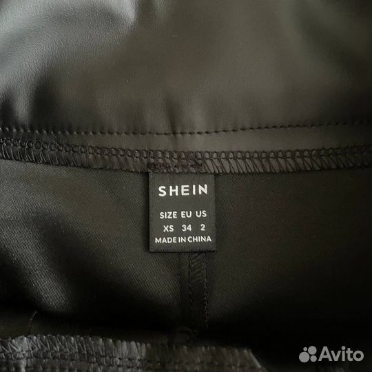 Шорты женские кожаные