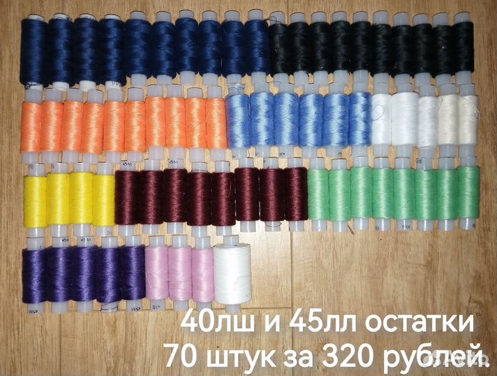 Нитки(набор остатков)