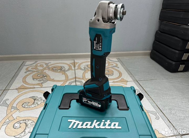 Аккумуляторная болгарка Makita 125мм (Арт.82348)