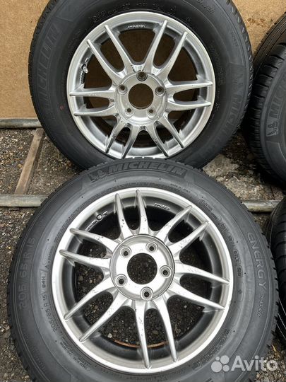 Колёса 205/65 R16 5x114.3 Шины Michelin