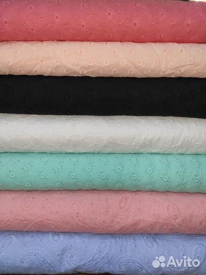 Ткань шитье хлопок