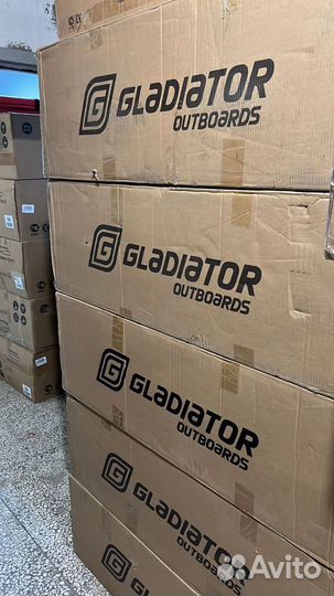 Лодочный мотор Gladiator 9.9(20) PRO USB 2024