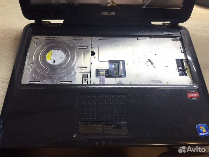 Ноутбук Asus K40AB по запчастям