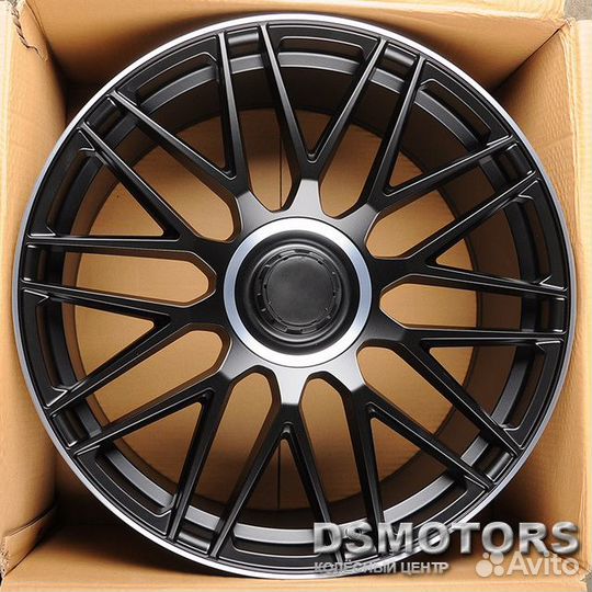 Диски Y0207 9.5/22 5x112 ET45 d66.6 matt black mac