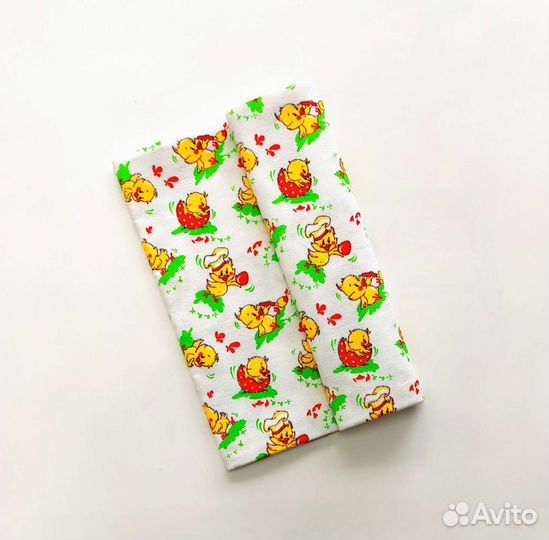 Пелёнки детские фланелевые для девочки мальчика