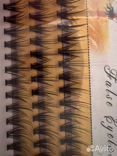 Накладные ресницы пучки