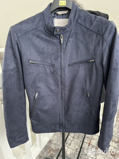 Куртка мужская Zara замшевая