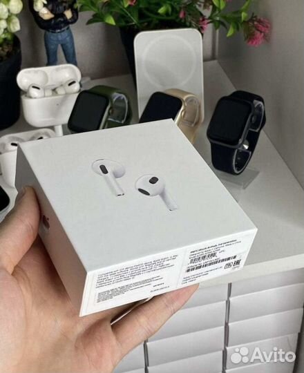 AirPods 3 / 2 / Pro 2 / Max / Pro Премиум (Новые)