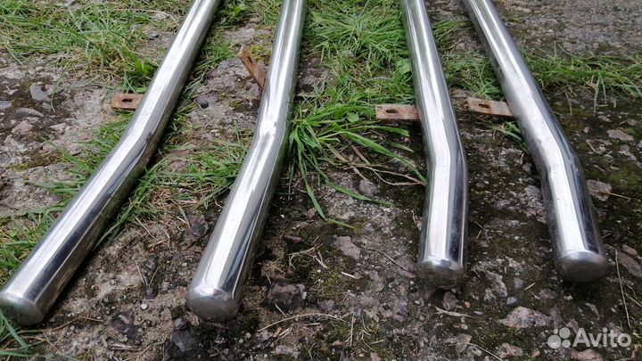 Защита штатных порогов УАЗ патриот 2017 г