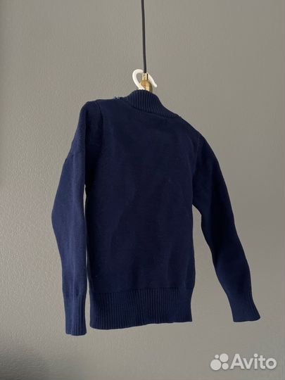 Теплая кофта на молнии для девочки 86 см