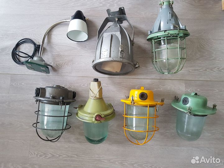Промышленные светильники СССР