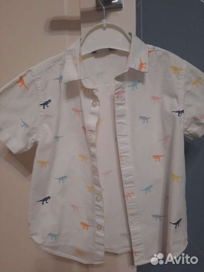 Рубашка для мальчика 98