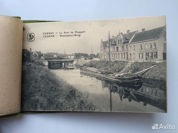 Набор открыток Бельгия Почтовые карточки 20-30е