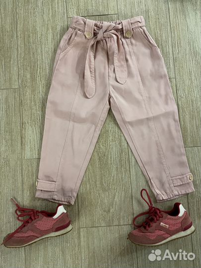 Брюки zara для девочки 98