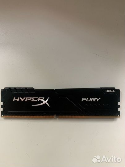 Оперативная память Kingston HyperX Fury Black 16gb