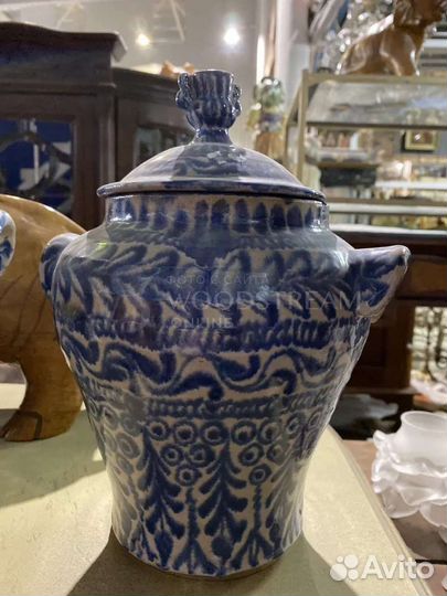 Ваза с крышкой. Винтаж