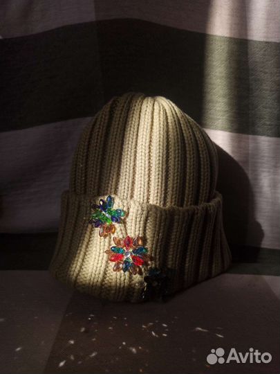 Комплект шапка и шарф женский