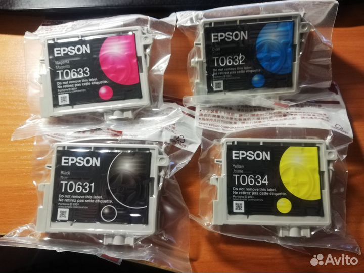 Картриджи epson Т0635