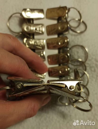 Кольцо для карниза с зажимом для штор