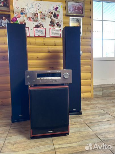 Ресивер yamaha rx-v359 с колонками bbk