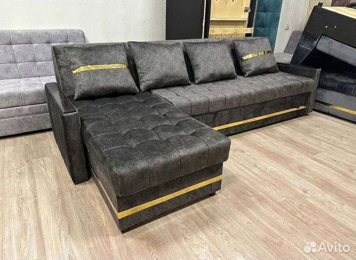 Угловой диван раскладной в наличии не б/у