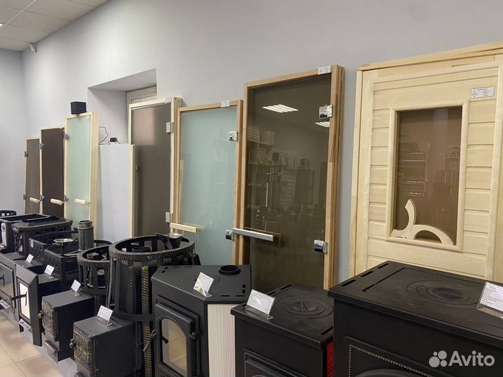 Стеклянные двери для бани, сауны и хамама