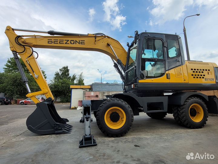 Колёсный экскаватор BEEZONE BX160W, 2023