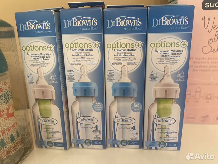 Бутылочки для малышей Dr.Brown's,Suavinex