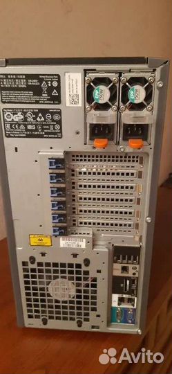 Сервер Dell t430(xeon e5 2683v4*2,128 gb,0.3tb*4)