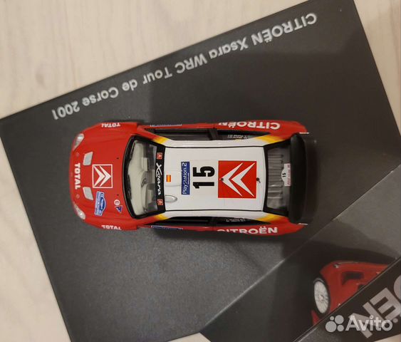 Модель Citroen Xsara WRC 2001 года