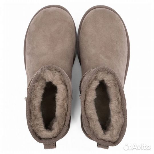 Угги женские зимние натуральные ugg Mini II Smoke