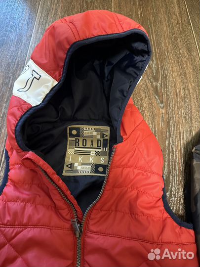 Ветровка GeeJay жилет 110 116