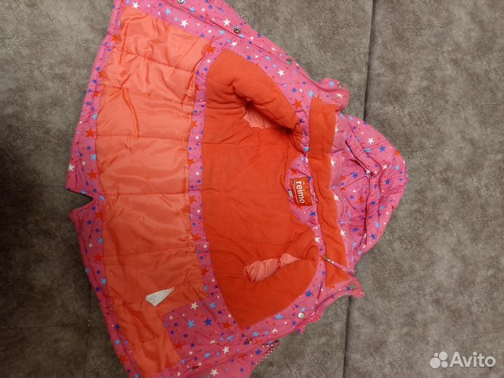 Куртка зимняя на девочку 98