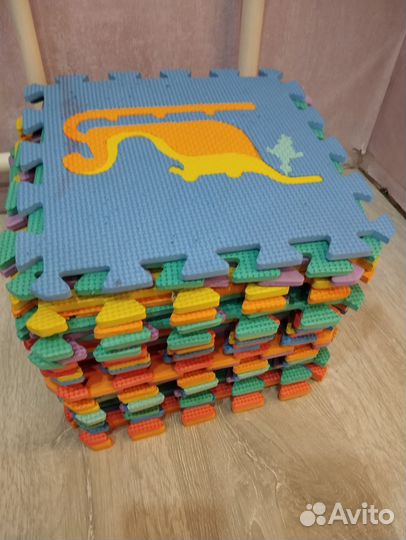 Мягкий коврик пазл